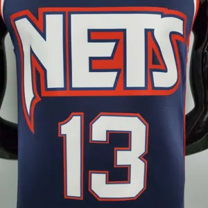 2022 75th Anniversary Harden #13 Nets City Edition Royal Blue 4
