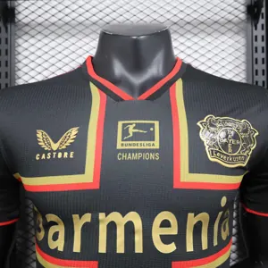 24-25 Bayer 04 Leverkusen Bundesliga Champions Player Version Shirt AAAAJersey Dropshiping Yupo 5