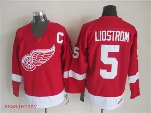 Detroit Red Wings retro ice hockey jersey M-3XL 底特律红翼队复古冰球服 7