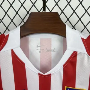 25-26 Atletico Madrid Home Kid Kits Youth Apparels AAAAJersey Supply Yupoo 7
