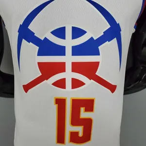 2021 JOKIC#15 Nuggets Bonus Edition White 1