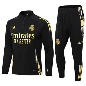 24-25 Real Madrid Long Sleeve Training Suit Football Shirts