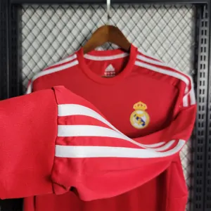 11-12 Real Madrid red away long sleeve 11