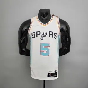 2022 season Murray#5 Spurs City Edition white