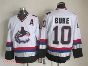 Vancouver Canucks retro ice hockey jersey M-3XL 温哥华加人队复古冰球服 5