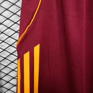 25-26 AS Roma home pants player version Shorts Football Uniform AAAAJerseys Dropshipping Yupoo 2