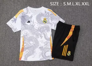 24-25 Real Madrid Training Soccer Jerseys Football Shirts 1