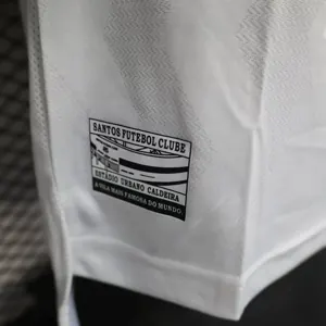 25-26 Santos FC Competition Training White Player Version Kit AAAAJersey Supplier Yupoo 3