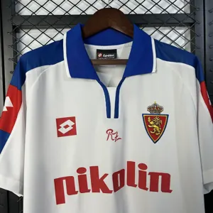 2004 Zaragoza Home Retro Kit Vintage Shirt Soccer AAAAJersey Yupoo 5