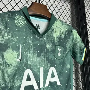 24-25 Tottenham Hotspur Third Kid Kits Youth Apparels Football AAAAJersey Yupoo 1