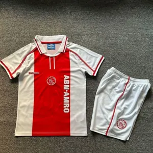 98-99 Ajax Home Retro Kid Kits Youth Apparels Soccer AAAAJersey Yupoo