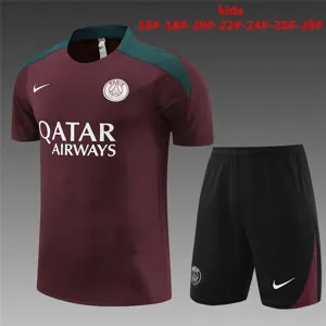 23-24 PSG Kids Training Soccer Jerseys Yupoo