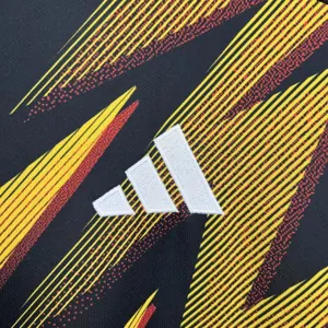 25-26 AS Roma Pre-Match Yellow Shirt Football Apparels Soccer AAAAJersey Yupoo 4