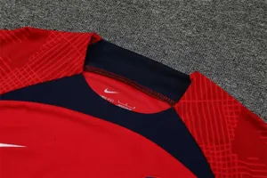 22-23 Atletico Madrid training suit short sleeve kit red 12