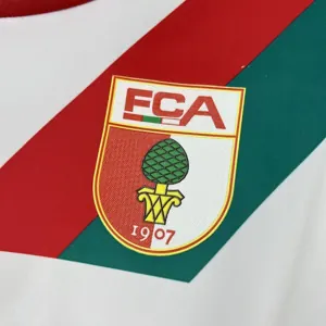 25-26 Augsburg Home Shirt Football Uniforms AAAAJersey Supply Yupoo 5