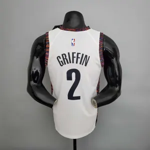 griffin#2 Brooklyn Nets City version White 5