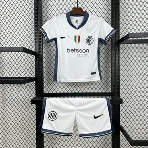 24-25 Inter Milan Away Kid Kits Youth Apparels AAAAJersey Supplier Yupoo