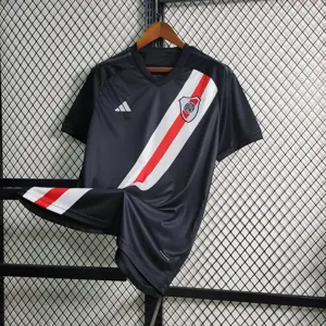 23-24 River Plate Black S-XXL Cheap Soccer Jerseys 5