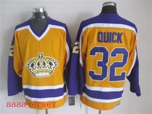 Los Angeles Kings retro ice hockey jersey M-3XL 洛杉矶国王队复古冰球服 2