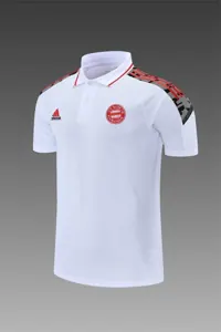 Polo Bayern white with red logo 7