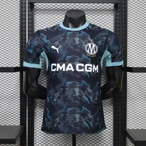 26-27 Marseille Away Mens Kit Player Version Soccer T-Shirt AAAAJersey Supply Yupoo 7