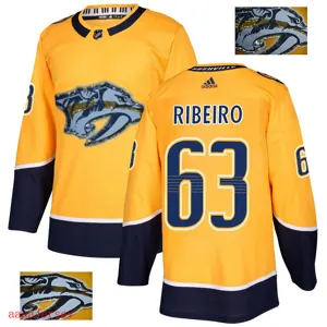 2018 Nashville Predators ice hockey jersey M-3XL 纳什维尔掠夺者队时尚亮片款冰球服 12