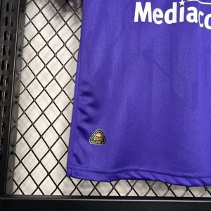24-25 Fiorentina Home Kid Kits Youth Apparels Football AAAAJersey Yupoo 5