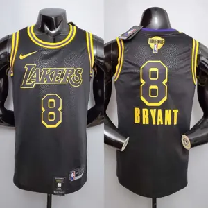 New Bryant #8 Lakers black 1