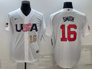 USA 2023 World Cup Baseball Jerseys 4