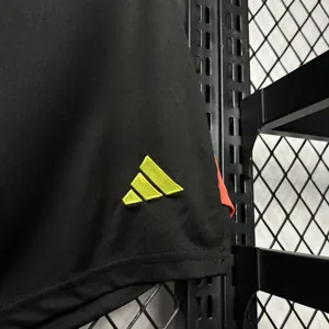 2024 Spain Black Goalkeeper Shorts Sport AAAAJersey Yupoo 2