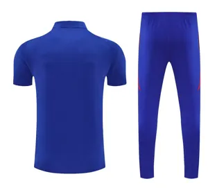 25-26 Spain Blue Training Blue Polo Kit Soccer AAAAJersey Yupoo 2
