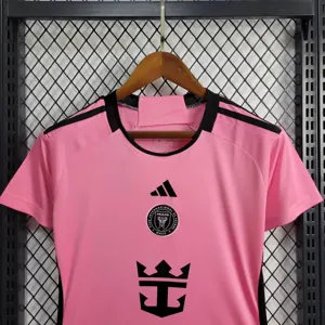 24-25 Inter Miami Woman Home Shirt Jersey Supplier Yupoo 5