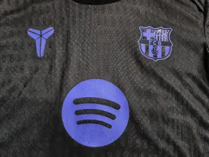 25-26 Kid Barcelona X Kobe Away Kit Player Version Youth Apparels AAAAJersey Supplier Yupoo 1
