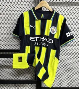 24-25 Manchester City Away Kit Football Apparels Sport AAAAJersey Yupoo 1