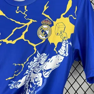 25-26 Real Madrid Pre-Match Football T-Shirt AAAAJersey Wholesale Yupoo 3