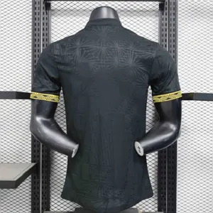 2025 Mexico Gold Jersey Black Kit Player Version Shirt AAAAJersey Dropship Yupoo 3