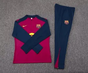 25-26 Barcelona Training Kit Soccer Half-Zip Suit AAAAJersey Supply Yupoo 1