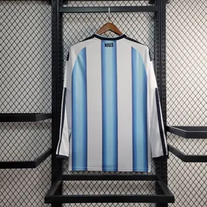 World Cup 2026 Argentina Home Long Sleeves Kit Soccer T-Shirt AAAAJersey Yupoo 3
