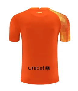 21-22 Barcelona orange goalkeeper 3