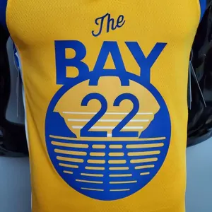 New WIGGINS#22 Golden State Warriors yellow 7