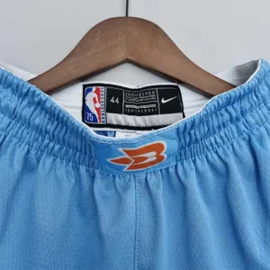 2022 Los Angeles Clippers City Edition Blue NBA Shorts 6