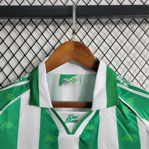 95-97 Retro Betis Home Long Sleeve Size S-XXL Soccer Jerseys 5