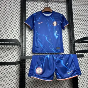 24-25 Chelsea Home Kid Kits Youth Apparels Football AAAAJersey Yupoo 1