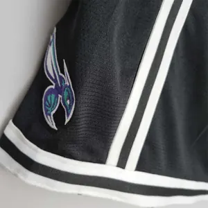 2022 Charlotte Hornets NBA US Training Shorts Black1684435565000 5