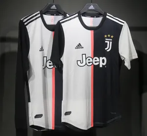 19-20 Juventus Home Retro Kit Vintage Player Version Long Sleeve Shirt AAAAJersey Dropship Yupoo 4