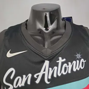 New DeROZAN#10 season Spurs City Edition black 5