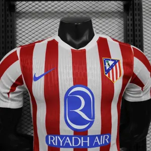 25-26 Atletico Madrid Home Kit Player Version Shirt AAAAJersey Dropship Yupoo 5