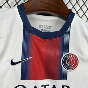 26-27 PSG Away Kid Kits Youth Football Apparels AAAAJersey Supply Yupoo 6 4