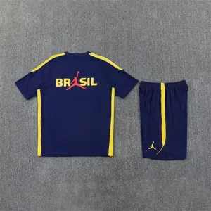 26-27 Jordan Brazil Royal Blue Kit Training Suit Yupoo 7 1