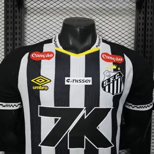 25-26 Santos Away Kit Full Sponsor Player Version Football Shirt AAAAJersey Wholesale Yupoo 2